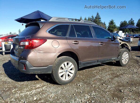 4S4BSAFC9K3360987 2019 SUBARU OUTBACK Коричневый Задняя правая четверть