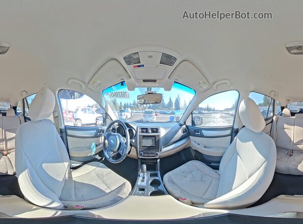 4S4BSAFC9K3360987 2019 SUBARU OUTBACK Коричневый Панорамный вид салона 360°