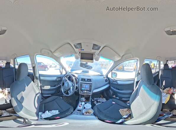 4S4BSAFCXJ3309058 2018 SUBARU OUTBACK Синий Панорамный вид салона 360°