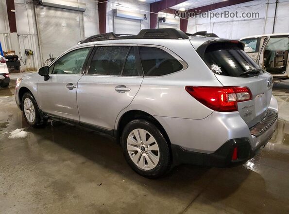 4S4BSAFCXJ3395875 2018 SUBARU OUTBACK Серебряный Задняя левая четверть