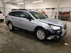 2018 Subaru Outback 2.5i Premium Серебряный vin: 4S4BSAFCXJ3395875