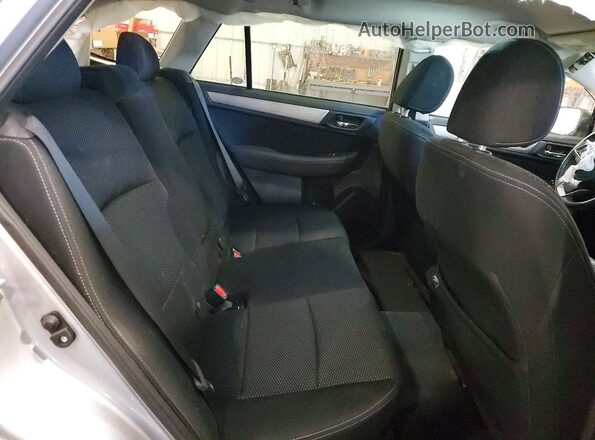 4S4BSAFCXJ3395875 2018 SUBARU OUTBACK Серебряный Вид задней части салона