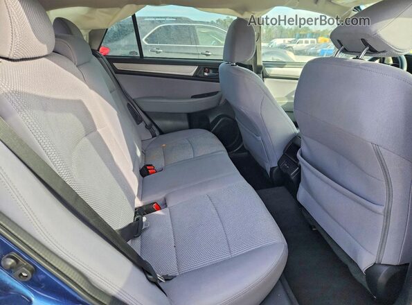 4S4BSAFCXK3338819 2019 SUBARU OUTBACK Blue Rear seats view