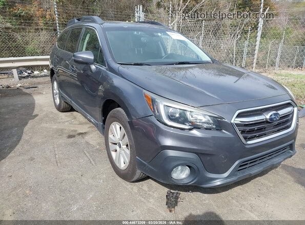 4S4BSAHC0K3298487 2019 SUBARU OUTBACK Серый Передняя правая четверть