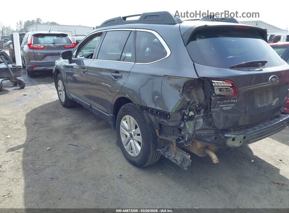 4S4BSAHC0K3298487 2019 SUBARU OUTBACK Серый Задняя левая четверть