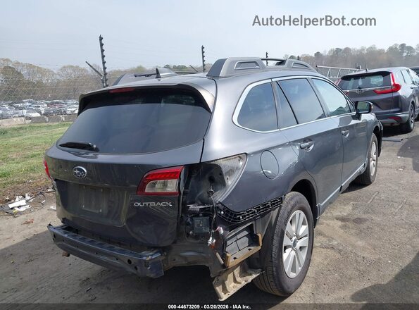 4S4BSAHC0K3298487 2019 SUBARU OUTBACK Серый Задняя правая четверть