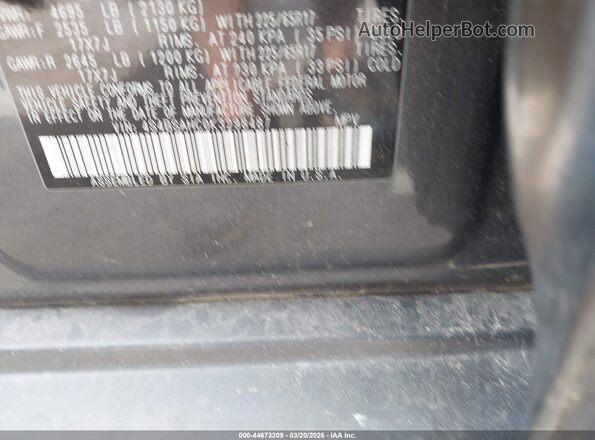 4S4BSAHC0K3298487 2019 SUBARU OUTBACK Серый Вид подкапотного пространства