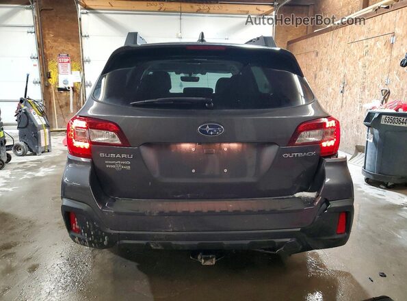 4S4BSAHC2K3266690 2019 SUBARU OUTBACK Gray Widok z tyłu