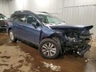 2017 Subaru Outback 2.5i Premium Синий vin: 4S4BSAHC3H3320779