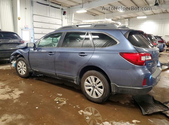 4S4BSAHC3H3320779 2017 SUBARU OUTBACK Синий Задняя левая четверть