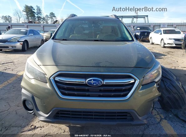 4S4BSAHC6J3248708 2018 SUBARU OUTBACK Зеленый Вид щитка приборов