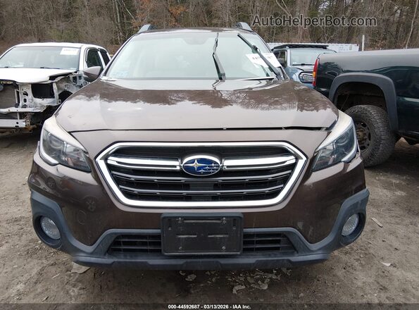 4S4BSAHC7K3336569 2019 SUBARU OUTBACK Коричневый Вид щитка приборов