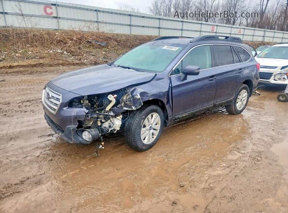 4S4BSAHC8G3215802 2016 SUBARU OUTBACK Синий Передняя левая четверть