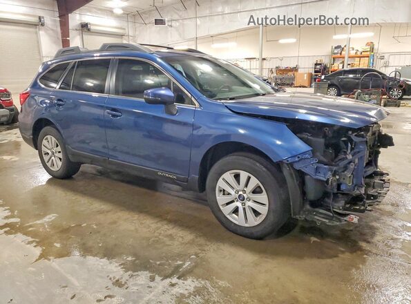 4S4BSAHC8K3392097 2019 SUBARU OUTBACK Blue Delantero derecho