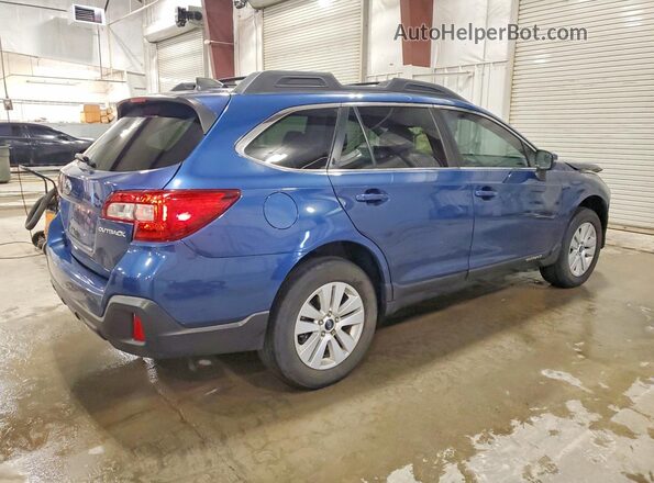 4S4BSAHC8K3392097 2019 SUBARU OUTBACK Blue Trasero derecho