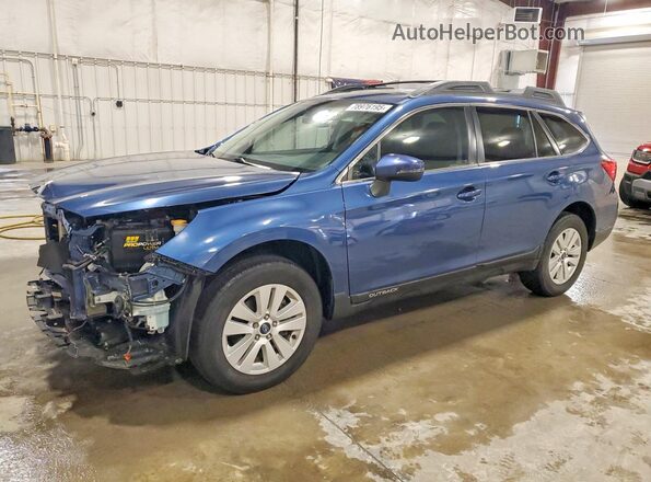 4S4BSAHC8K3392097 2019 SUBARU OUTBACK Blue Vista tres cuartos delantera izquierda