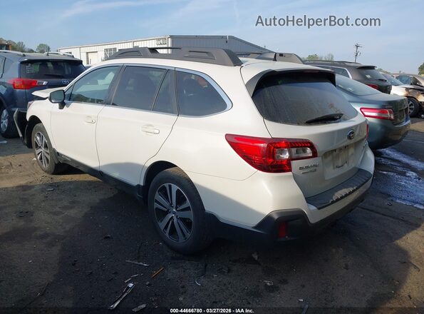 4S4BSAJC0K3343941 2019 SUBARU OUTBACK Белый Задняя левая четверть