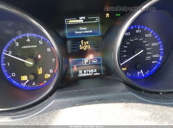 4S4BSAJC0K3343941 2019 SUBARU OUTBACK Белый Вид задних сидений