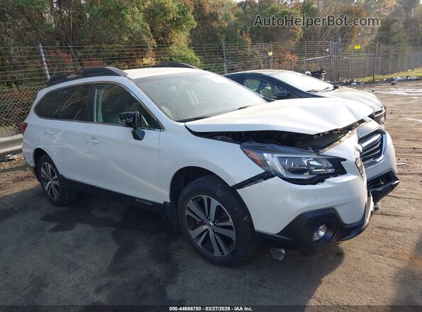 4S4BSAJC0K3343941 2019 SUBARU OUTBACK Белый Вид задней части салона
