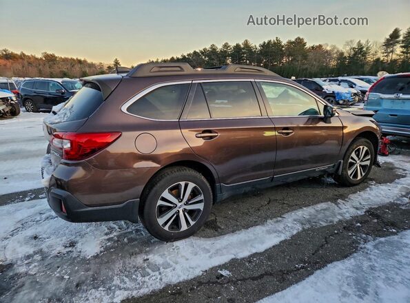 4S4BSAJC1K3319700 2019 SUBARU OUTBACK Brown Trasero derecho