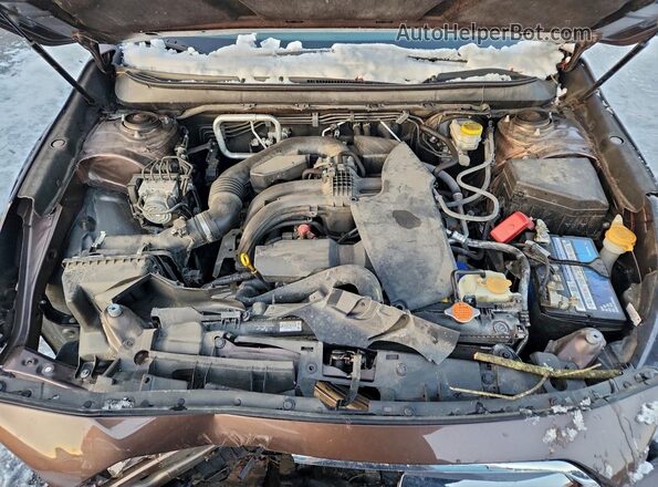 4S4BSAJC1K3319700 2019 SUBARU OUTBACK Brown Vista interior trasera