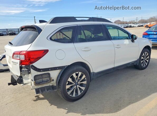 4S4BSAJC2G3242858 2016 SUBARU OUTBACK White Tył prawy