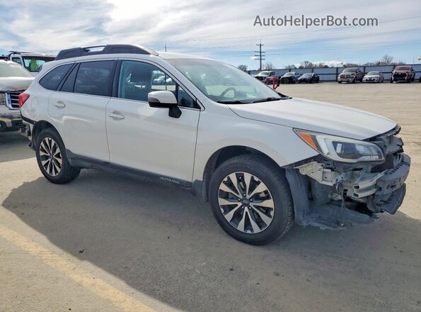 4S4BSAJC2G3242858 2016 SUBARU OUTBACK White Przód prawy
