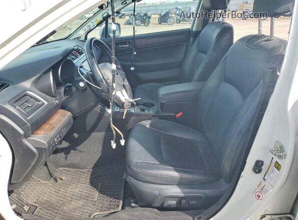 4S4BSAJC2G3242858 2016 SUBARU OUTBACK White Widok wnętrza z przodu