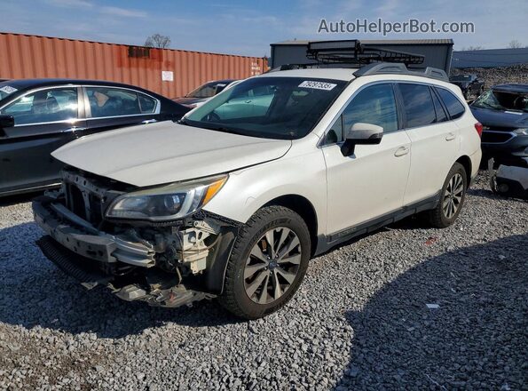 4S4BSAJC6G3316170 2016 SUBARU OUTBACK Белый Передняя левая четверть