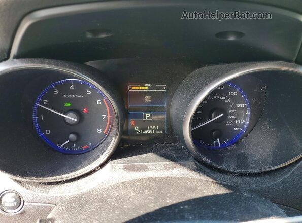 4S4BSAJC6G3316170 2016 SUBARU OUTBACK Белый Вид щитка приборов