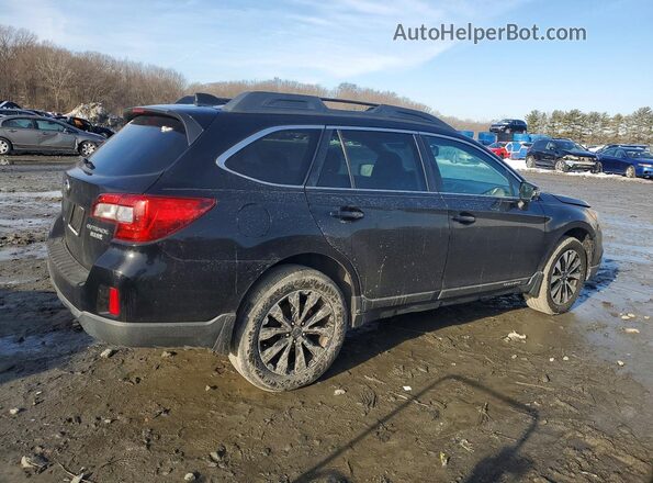 4S4BSAJC7G3218183 2016 SUBARU OUTBACK Black უკანა მარჯვენა