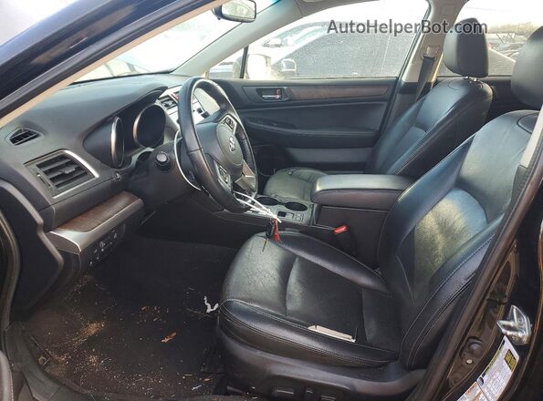 4S4BSAJC7G3218183 2016 SUBARU OUTBACK Black წინა სალონის ხედი