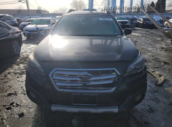 4S4BSAJC7G3218183 2016 SUBARU OUTBACK Black წინა ხედი