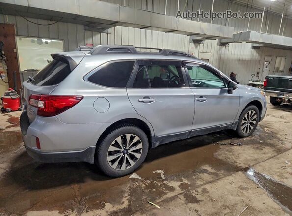 4S4BSAKC1H3259358 2017 SUBARU OUTBACK Серебряный Задняя правая четверть