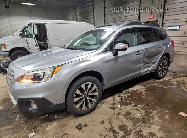 4S4BSAKC1H3259358 2017 SUBARU OUTBACK Серебряный Передняя левая четверть