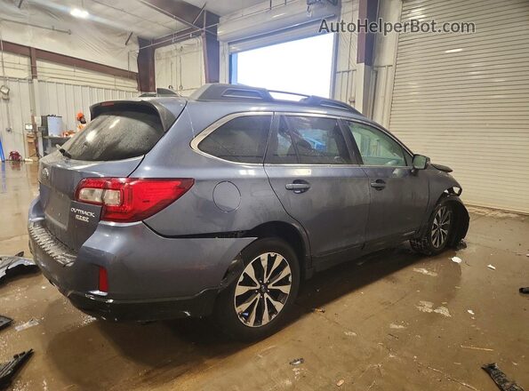 4S4BSAKC1H3378219 2017 SUBARU OUTBACK Синий Задняя правая четверть