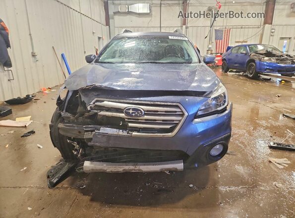 4S4BSAKC1H3378219 2017 SUBARU OUTBACK Синий Вид спереди