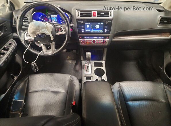4S4BSAKC1H3378219 2017 SUBARU OUTBACK Синий Вид панели приборов