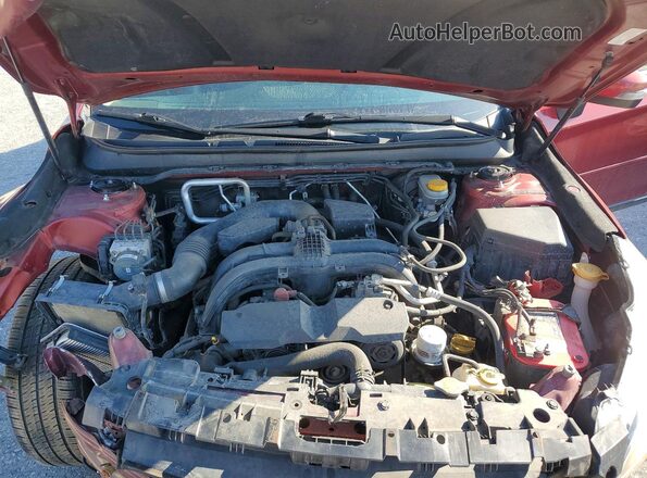 4S4BSAKC5H3270976 2017 SUBARU OUTBACK Burgundy Widok wnętrza z tyłu