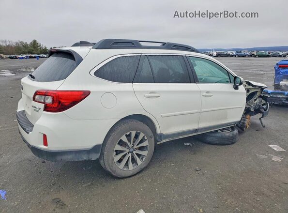 4S4BSAKC5H3408015 2017 SUBARU OUTBACK Белый Задняя правая четверть