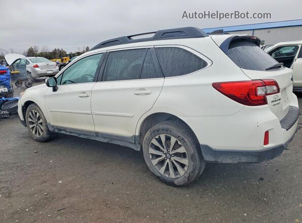 4S4BSAKC5H3408015 2017 SUBARU OUTBACK Белый Задняя левая четверть