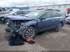 2017 Subaru Outback 2.5i Limited Blue vin: 4S4BSAKC7H3379360