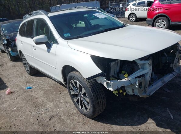 4S4BSALC0G3303234 2016 SUBARU OUTBACK Белый Передняя правая четверть