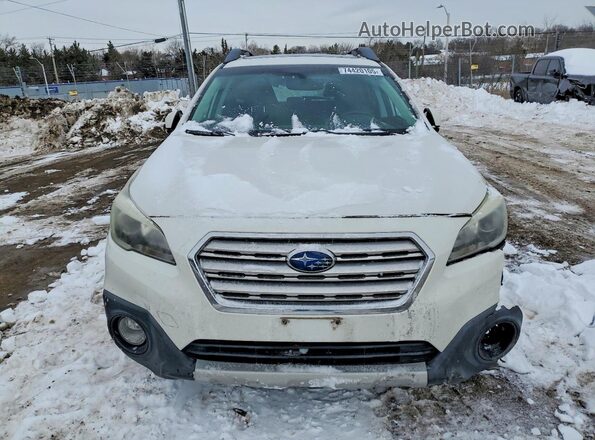 4S4BSALC3G3324076 2016 SUBARU OUTBACK Белый Вид спереди