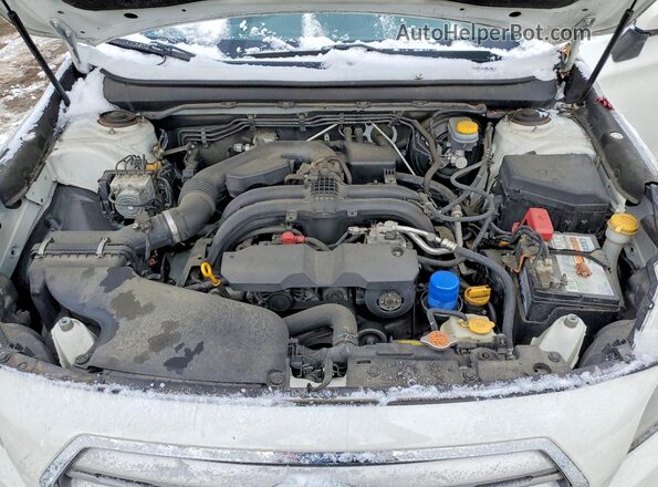 4S4BSALC3G3324076 2016 SUBARU OUTBACK Белый Вид подкапотного пространства