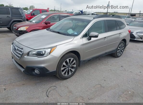 4S4BSALC4G3227646 2016 SUBARU OUTBACK Beige Przód lewy