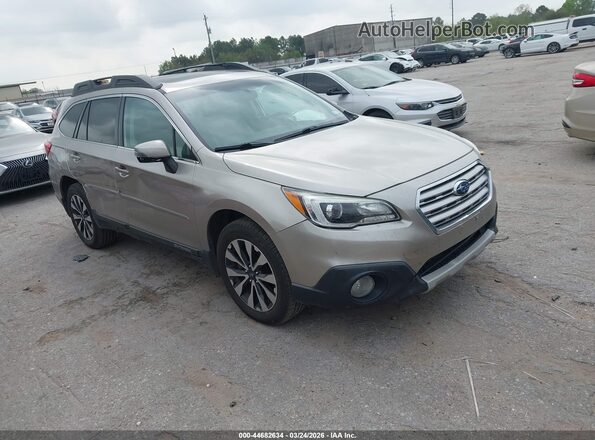 4S4BSALC4G3227646 2016 SUBARU OUTBACK Beige Przód prawy