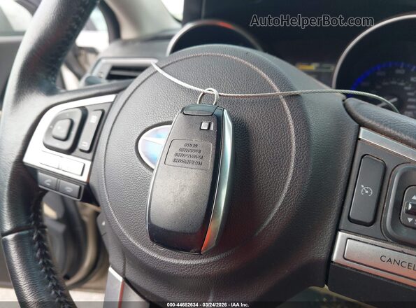 4S4BSALC4G3227646 2016 SUBARU OUTBACK Beige Widok deski rozdzielczej