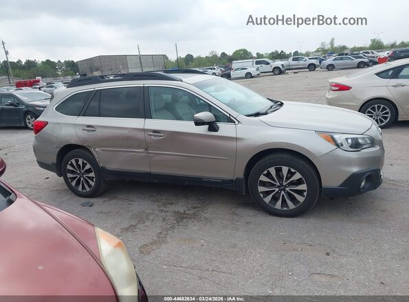4S4BSALC4G3227646 2016 SUBARU OUTBACK Beige Widok wnętrza z tyłu