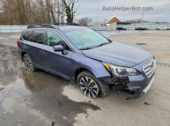 4S4BSANC0G3353175 2016 SUBARU OUTBACK Синий Передняя правая четверть